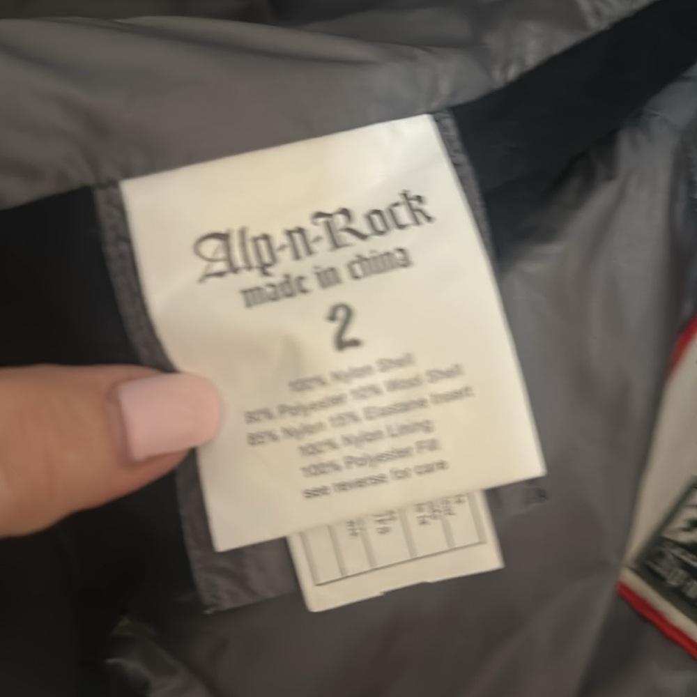 Alp-n-Rock black Courcheval faux fur jacket 2 - Picture 8 of 17